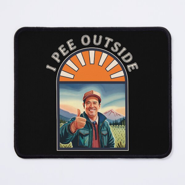 Item preview, I Pee Outside - Vintage Retro Funny Camping Slogan Hiking Outdoors Sayings Ver17 designed and sold by thecatcouch.