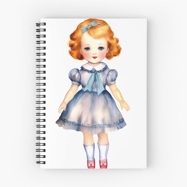 Aperçu de l'œuvre Vintage Doll Clipart, Antique Toy Series, Retro Plaything Art, Classic Doll Imagery, Old Fashioned Doll Collection créée et vendue par CoolorPaint.