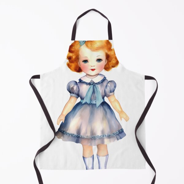 Item preview, Vintage Doll Clipart, Antique Toy Series, Retro Plaything Art, Classic Doll Imagery, Old Fashioned Doll Collection designed and sold by CoolorPaint.