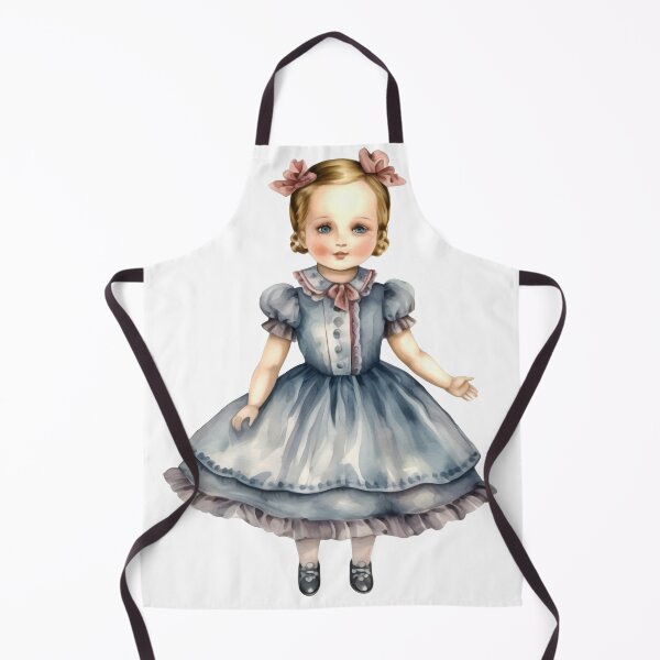 Item preview, Vintage Doll Clipart, Antique Toy Series, Retro Plaything Art, Classic Doll Imagery, Old Fashioned Doll Collection designed and sold by CoolorPaint.