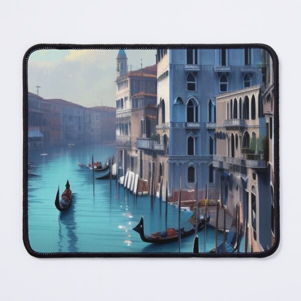 Item preview, Rhapsody In Blue Venice designed and sold by RoyallyColorful.