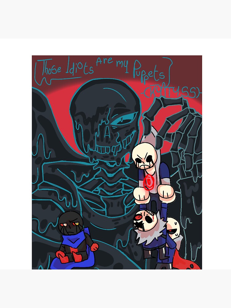 Nightmare sans!11 by FlippedPastles on DeviantArt