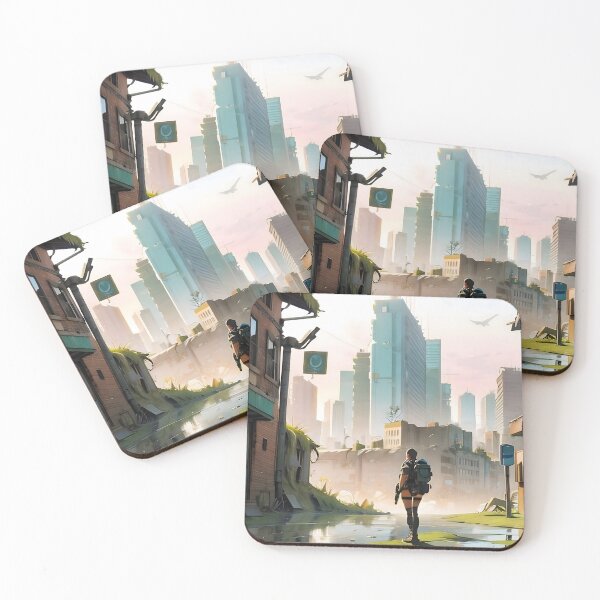 Item preview, Abandoned city designed and sold by ArtifyPrints.