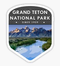 Grand Teton National Park 2 Sticker