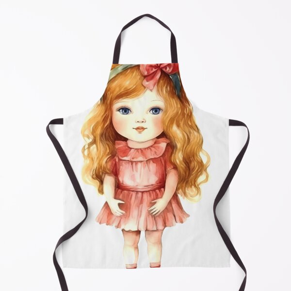 Item preview, Vintage Doll Clipart, Antique Toy Series, Retro Plaything Art, Classic Doll Imagery, Old Fashioned Doll Collection designed and sold by CoolorPaint.