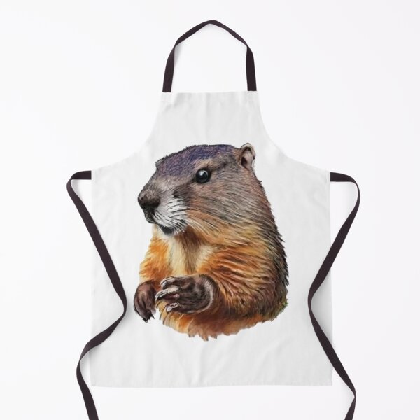 Item preview, Coffee color casual groundhog in minimalist style designed and sold by GroundhogMs.