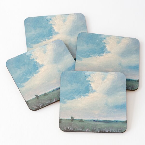 Item preview, Azure Sky Oil Painting designed and sold by GalleryDigitals.