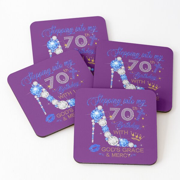 Item preview, Stepping Into My 70th Birthday With God's Grace And Mercy 	 	 designed and sold by zmkxhivubd53.