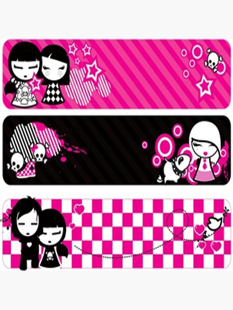 Emo Love Stickers