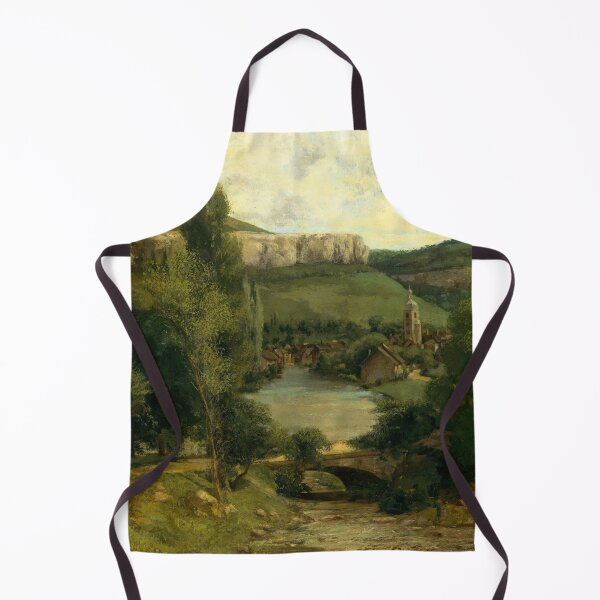 Item preview, View of Ornans by Gustave Courbet designed and sold by WASAN DESIGNS.