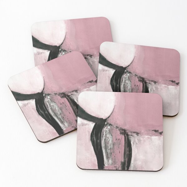 Item preview, pink black abstract designed and sold by ElaSzczepaniak.