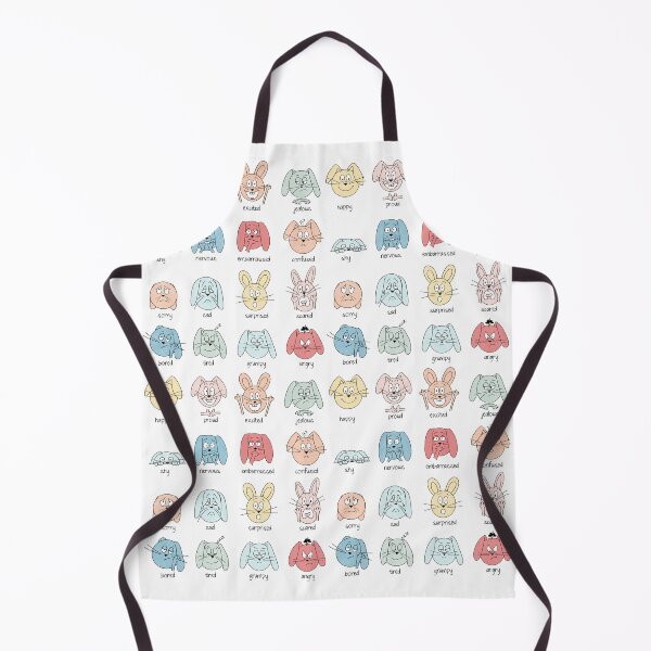 Item preview, Funny Bunny Feelings, expressions, emotions designed and sold by Konni Jensen.