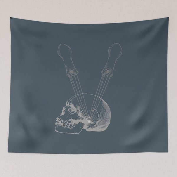 Item preview, skull skull amp thorns short sleeved designed and sold by DonnisHickey.