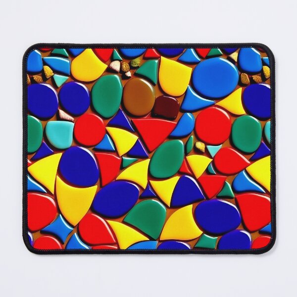 Item preview, A glossy mosaic of small ovals designed and sold by JizzyLee.
