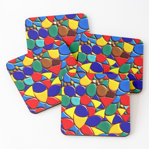Item preview, A glossy mosaic of small ovals designed and sold by JizzyLee.