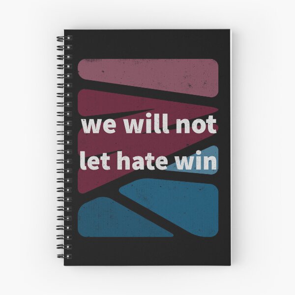 Item preview, We Will Not Let Hate Win. Love Is Stronger Than Hate designed and sold by Rebel-Design.