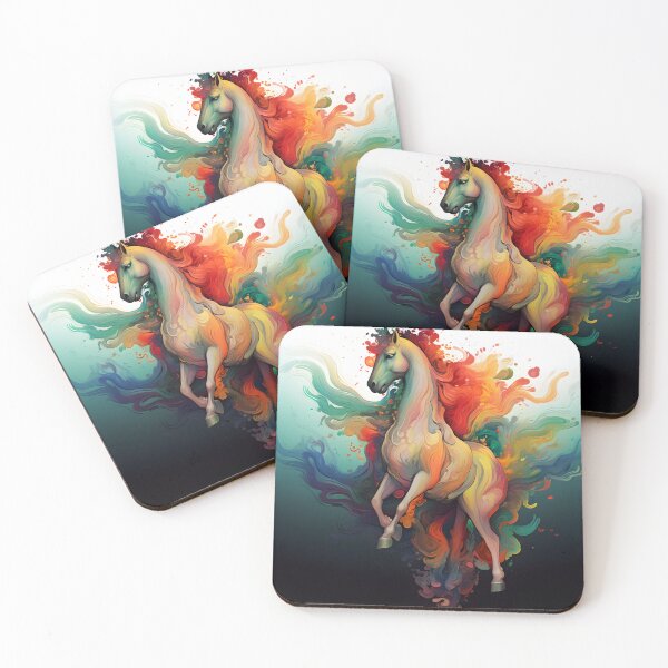 Item preview, Abstract Fantasy Horse Art designed and sold by PeteRascal.
