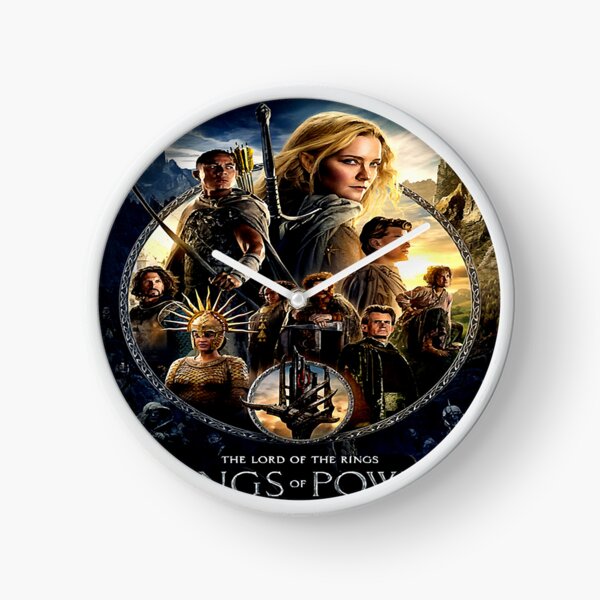 Lord Of The Rings Clock, Fan Merch Shop