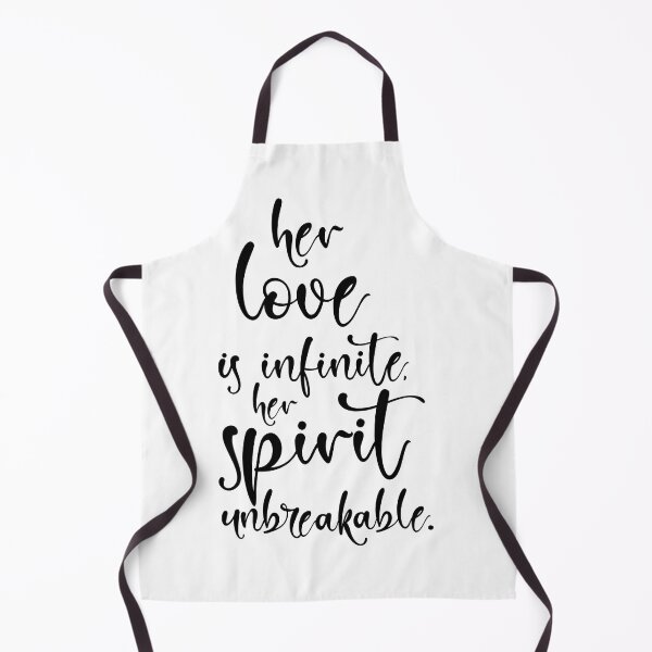 Item preview, Her love is Infinite, Her Spirit Unbreakable Inspirational Quote designed and sold by dreamprint.