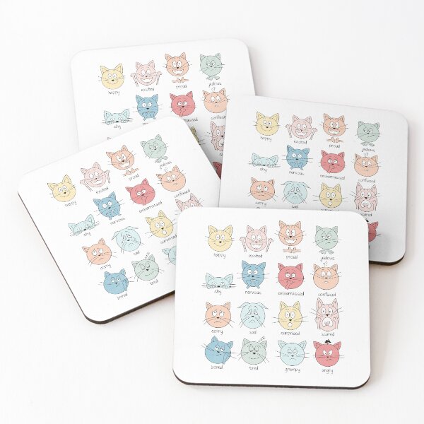 Item preview, Cat Feelings, expressions, emotions designed and sold by Konni Jensen.