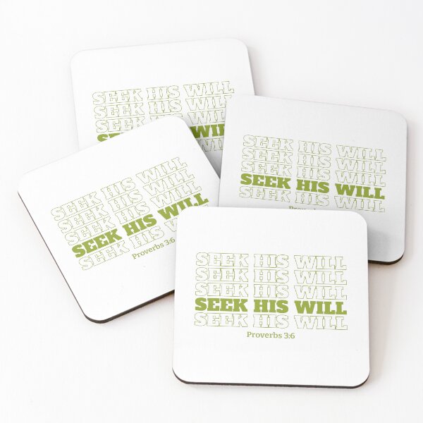 Item preview, SEEK HIS WILL designed and sold by IDEA-POINT.