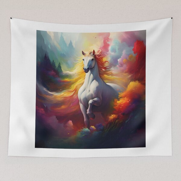 Item preview, Abstract Fantasy Horse Art designed and sold by PeteRascal.