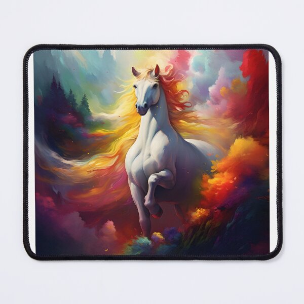 Item preview, Abstract Fantasy Horse Art designed and sold by PeteRascal.