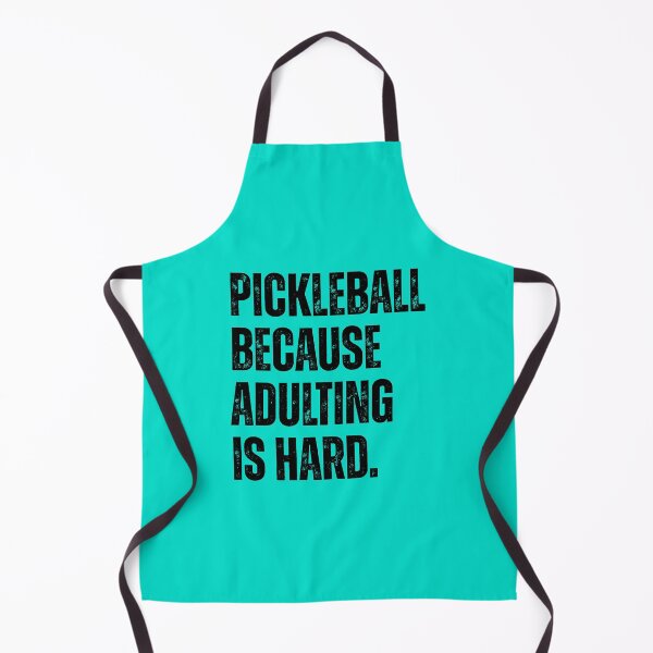 Item preview, Pickleball Because Adulting Is Hard designed and sold by kamrankhan.