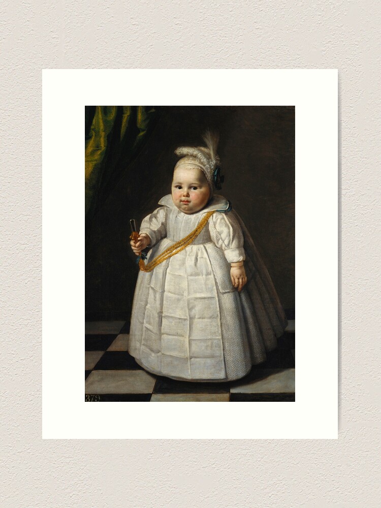 Portrait of a Young Boy (1634) - Paulus Moreelse | Art Print