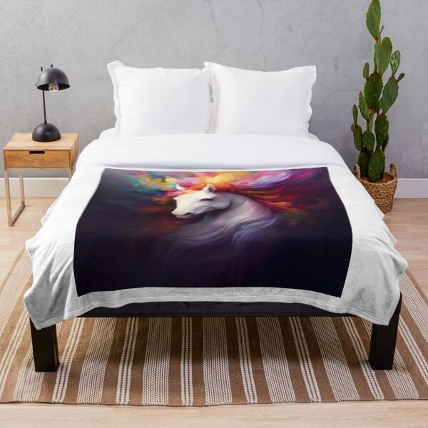 Item preview, Arte abstracto del caballo de fantasía designed and sold by PeteRascal.