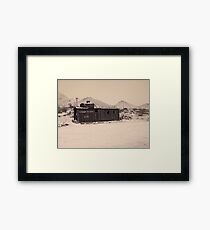 past living Framed Print
