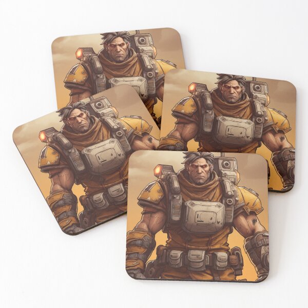 Item preview, Post Apocalyptic Survivor In Heavy Armor designed and sold by Nightarcade.