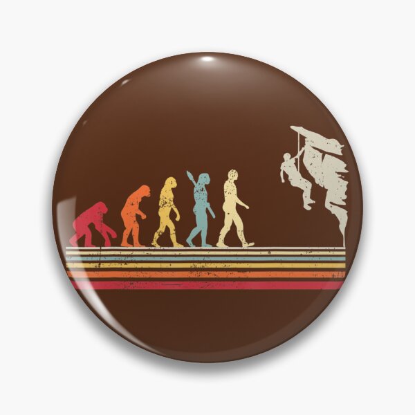 Item preview, Funny Rock Climbing Evolution of Man Vintage Retro 	 	 	 designed and sold by datdfsuuh73.
