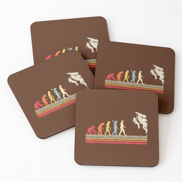 Item preview, Funny Rock Climbing Evolution of Man Vintage Retro 	 	 	 designed and sold by datdfsuuh73.