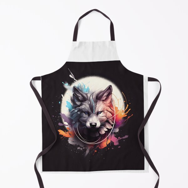 Item preview, Abstract Wolf Face Animal Art designed and sold by PeteRascal.
