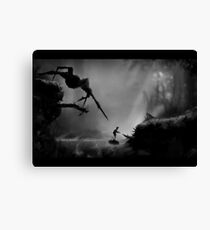 Better stay in bed Canvas Print