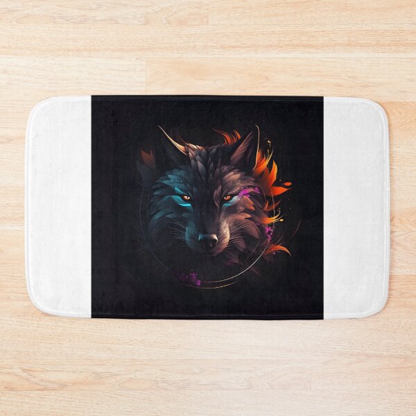 Item preview, Abstract Wolf Face Animal Art designed and sold by PeteRascal.