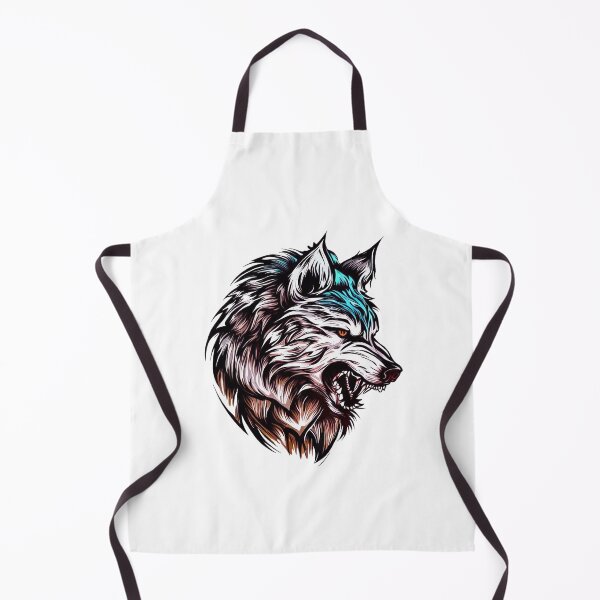 Item preview, The  Angry Wolf roaring designed and sold by luckymando.