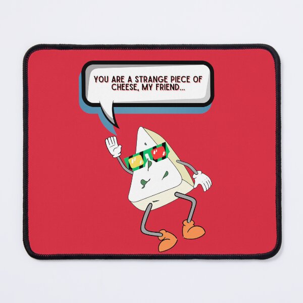 Item preview, Strange Piece of Cheese... designed and sold by Vanessa Hogle.