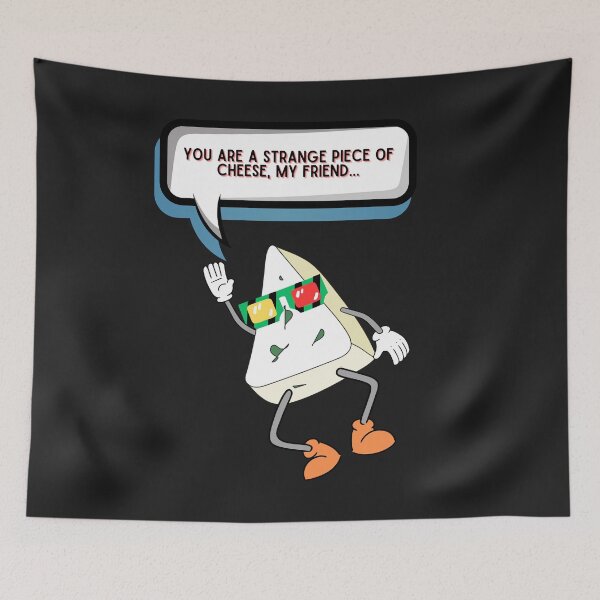 Item preview, Strange Piece of Cheese... designed and sold by Vanessa Hogle.