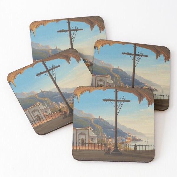 Item preview, View of Amalfi from the Capuchin Monastery | Italian Art | 1830 Landscape Art designed and sold by CJET.
