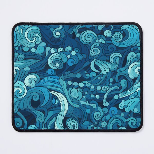 Item preview, Blue Tentacles Abstract Pattern designed and sold by palaco210.
