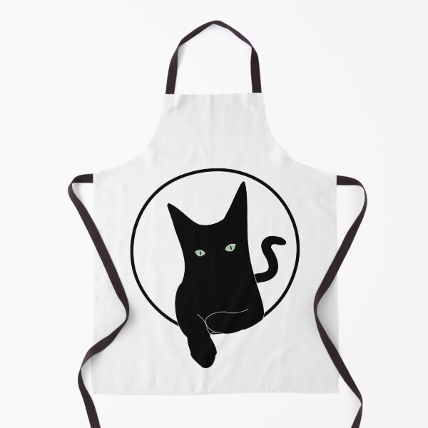Item preview, Midnight Whiskers: Black Cat Sticker designed and sold by BeniSof.