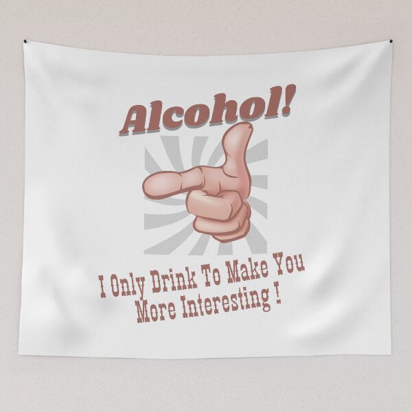 Item preview, Funny alcohol quote  designed and sold by Azrou shop.