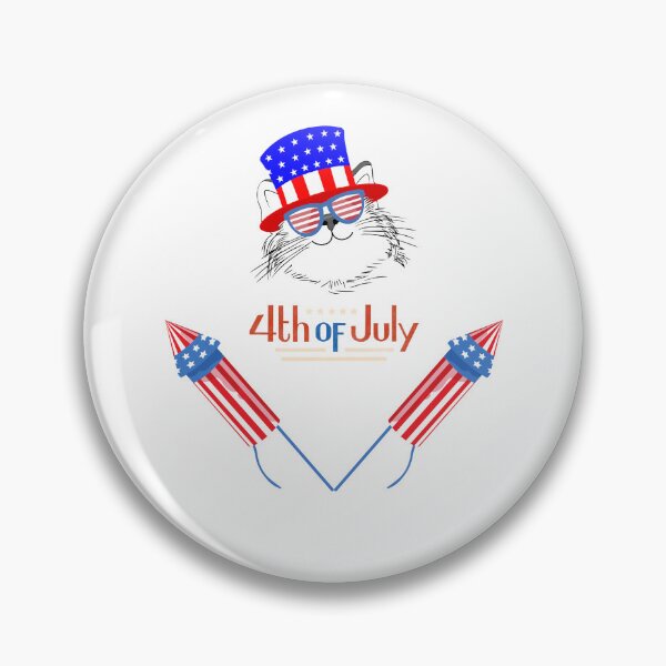 Item preview, American Cat 4th July designed and sold by ReelanceDigit.