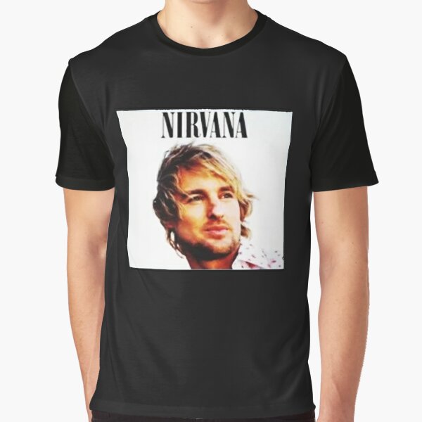 Owen Wilson Nirvana 90s T-Shirt - Print your thoughts. Tell your