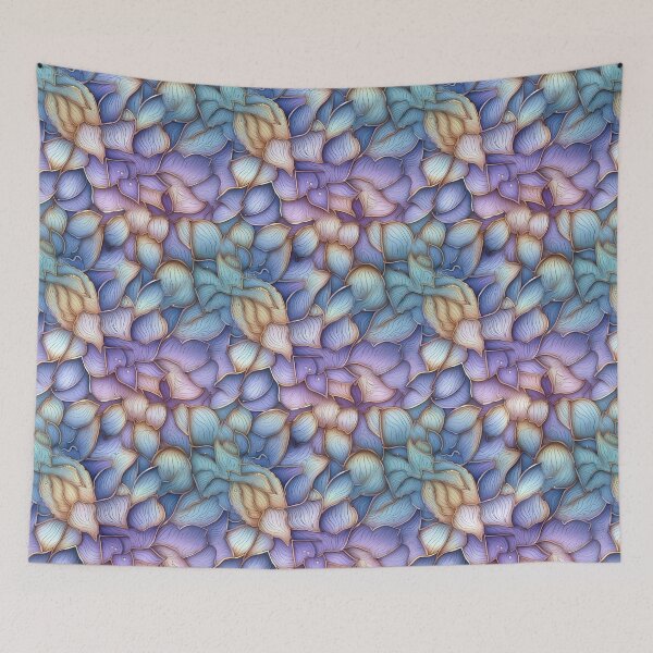 Item preview, Violet Foliage motif designed and sold by ChromiaTechArt.
