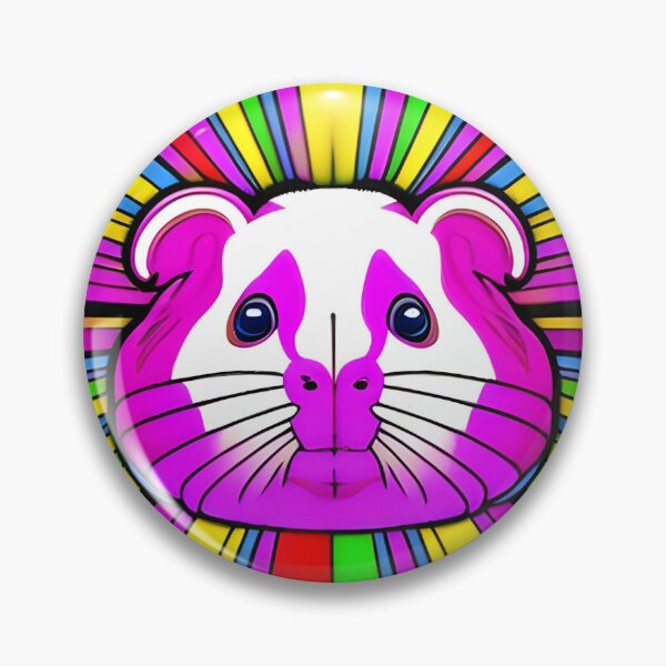 Item preview, Colorful guinea pig makes you happy designed and sold by ankerettich.