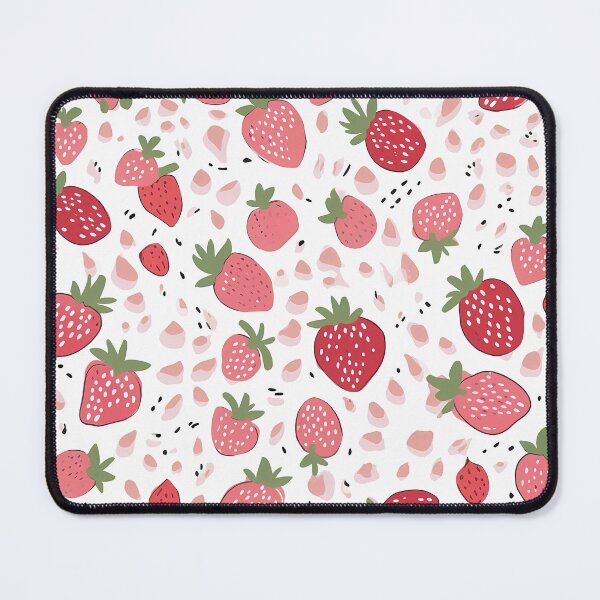 Item preview, Deliciosas Fresas: Patrón Jugoso de Frutas Rojas y Fondo Rosa designed and sold by SweetMagicDream.
