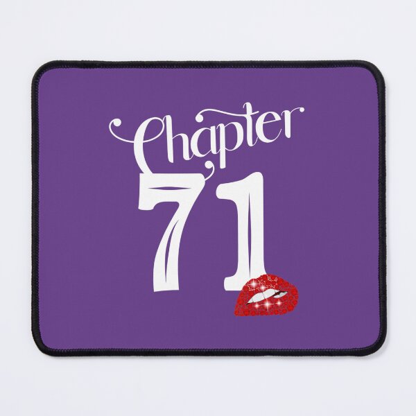 Item preview, Chapter 71 	 71st Birthday Lips Chapter 71 Years Old 	 	 designed and sold by grtuodsj3.